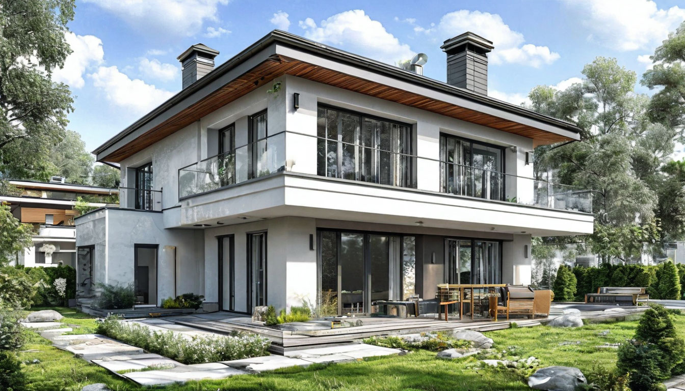 Как преобразить загородный дом: всё о панорамном остеклении