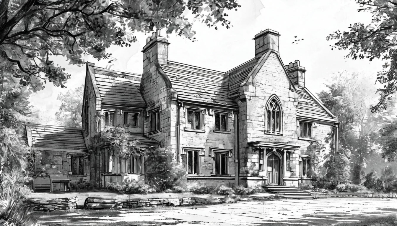 Старинное поместье в Англии с оздоровительным центром в бывшей часовне