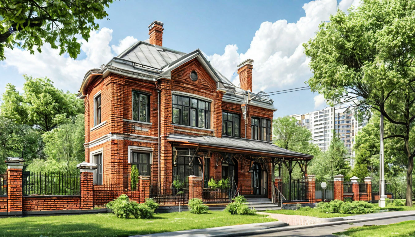 Уникальное предложение в Москве: старинная сторожка из красного кирпича всего за 3,8 млн рублей